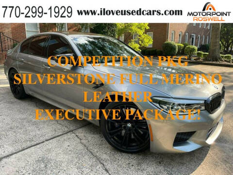 2020 BMW M5 for sale at Motorpoint Roswell in Roswell GA