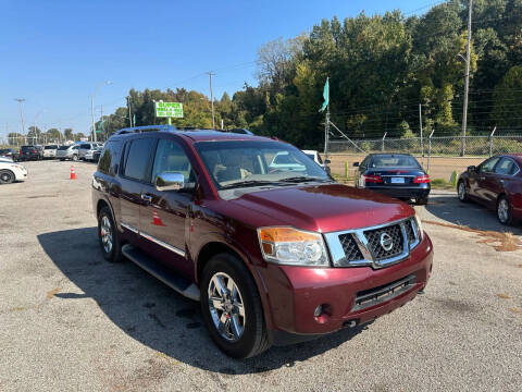 2012 Nissan Armada for sale at Super Wheels-N-Deals in Memphis TN