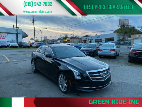 2016 Cadillac ATS for sale at Green Ride Inc in Nashville TN