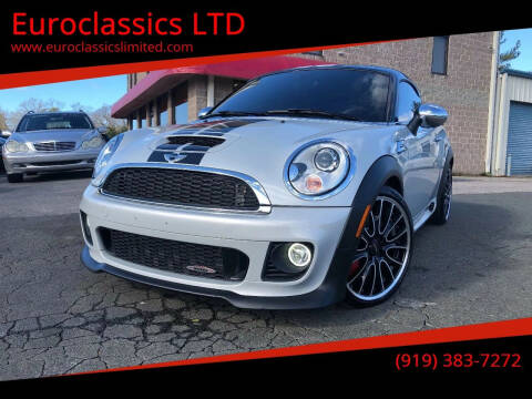 2015 MINI Coupe for sale at Euroclassics LTD in Durham NC
