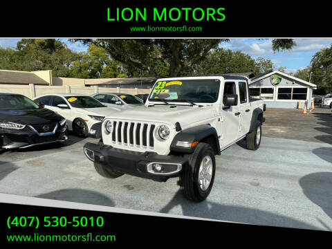 2023 Jeep Gladiator for sale at LION MOTORS in Orlando FL