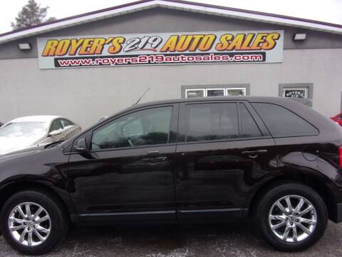 2013 Ford Edge for sale at ROYERS 219 AUTO SALES in Dubois PA