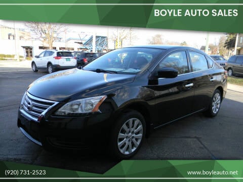 2014 Nissan Sentra for sale at Boyle Auto Sales in Appleton WI