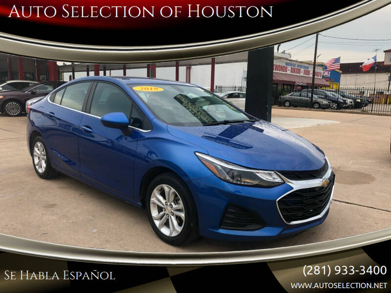 2019 Chevrolet Cruze for sale at Auto Selection of Houston in Houston TX