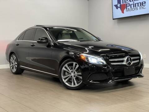 2016 Mercedes-Benz C-Class for sale at Texas Prime Motors in Houston TX