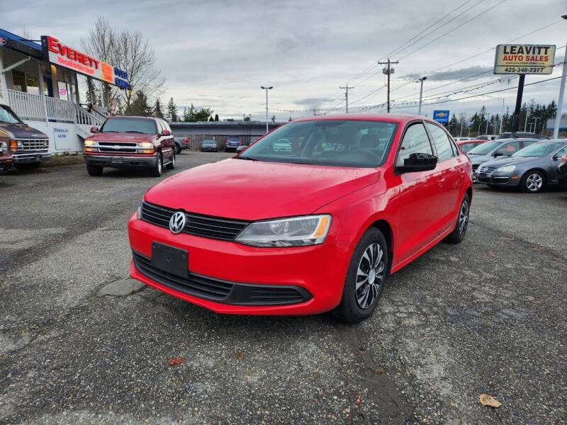 2013 Volkswagen Jetta for sale at Leavitt Auto Sales and Used Car City in Everett WA