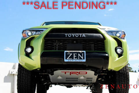 2022 Toyota 4Runner for sale at Zen Auto Sales in Sacramento CA