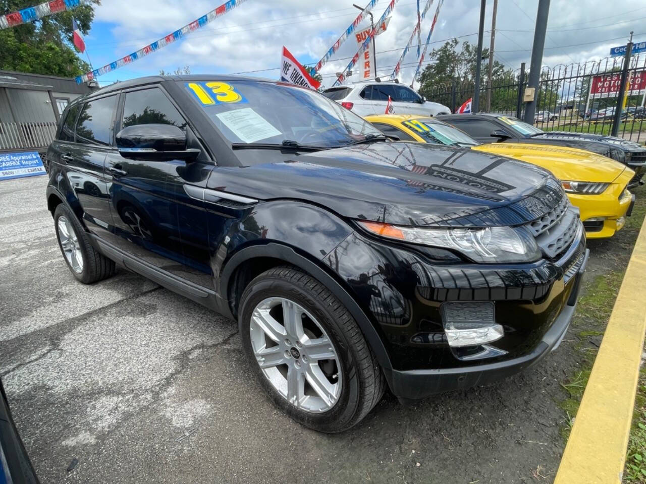 2013 Land Rover Range Rover Evoque for sale at DIAMOND MOTORS INC in Houston, TX