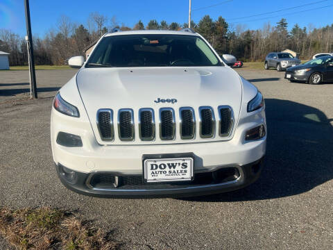 2014 Jeep Cherokee for sale at DOW'S AUTO SALES in Palmyra ME