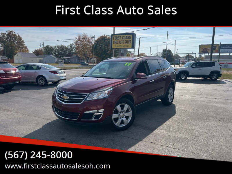 2017 Chevrolet Traverse for sale at First Class Auto Sales in Fostoria OH