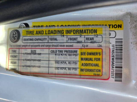 2010 Ford E-Series E-250