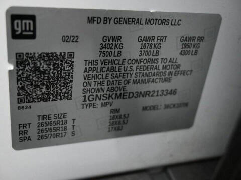 2022 Chevrolet Tahoe LS