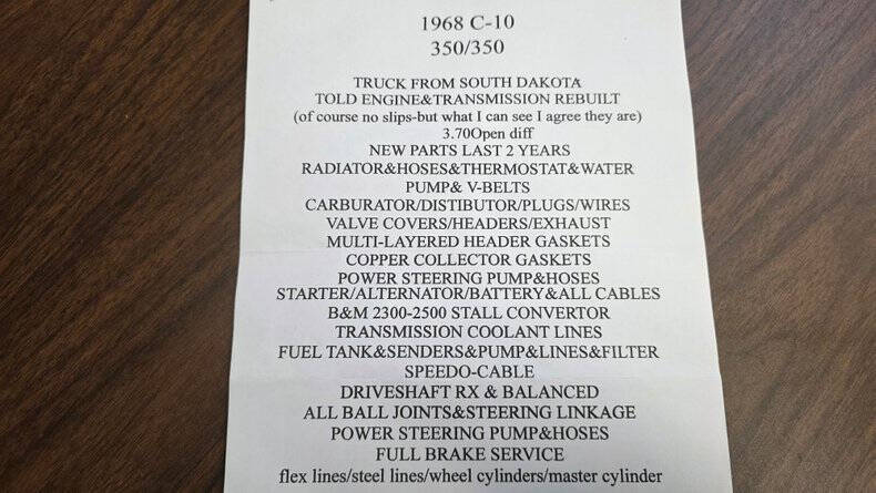 1968 Chevrolet C10