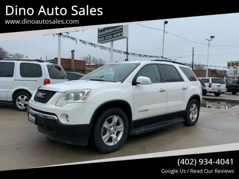 2008 GMC Acadia for sale at Dino Auto Sales in Omaha NE