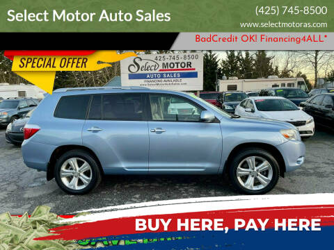 2008 Toyota Highlander for sale at Select Motor Auto Sales in Lynnwood WA