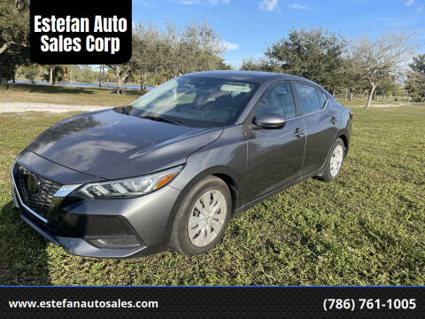 2021 Nissan Sentra for sale at Estefan Auto Sales Corp in Hialeah FL