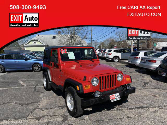 2002 Jeep Wrangler For Sale ® 2002 Jeep Wrangler For Sale ®