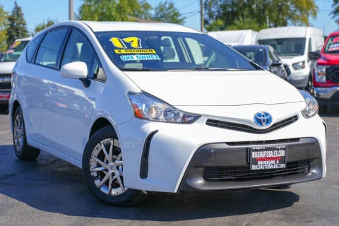 2017 Toyota Prius v for sale at Nissi Auto Sales in Waukegan IL