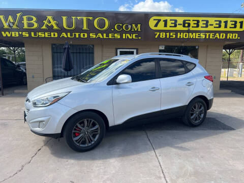 2014 Hyundai Tucson for sale at WB'S USED AUTO SALES INC in Houston TX