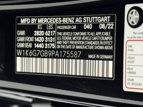 2023 Mercedes-Benz S-Class S 580 4MATIC
