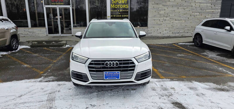 2018 Audi Q5 for sale at Eurosport Motors in Evansdale IA