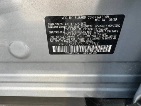 2020 Subaru Forester