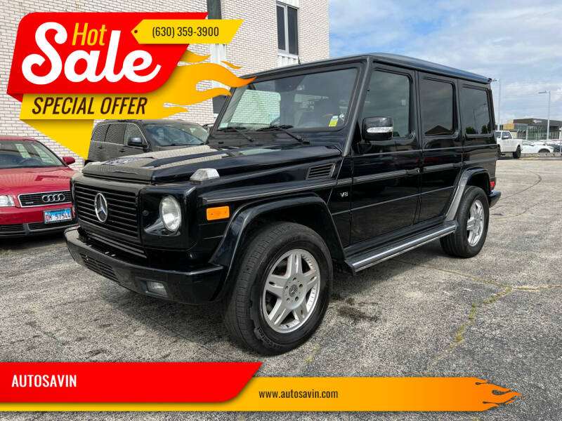 2003 Mercedes-Benz G-Class for sale at AUTOSAVIN in Elmhurst IL