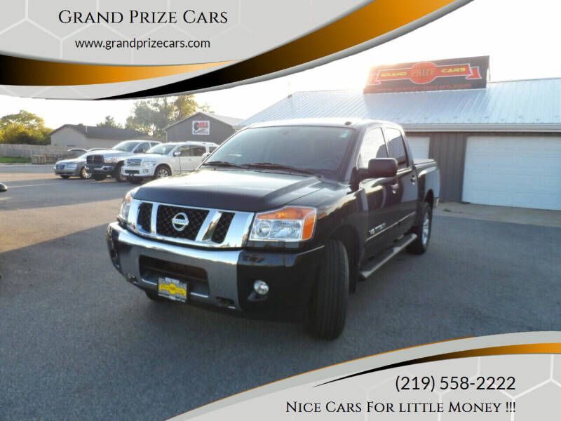 2014 Nissan Titan for sale at Grand Prize Cars in Cedar Lake IN