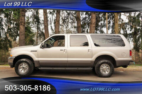 2002 Ford Excursion for sale at LOT 99 LLC in Milwaukie OR
