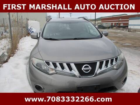 2009 Nissan Murano for sale at First Marshall Auto Auction in Harvey IL