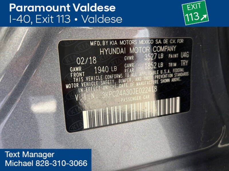 2018 Hyundai Accent SE