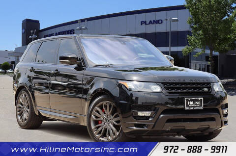 2016 Land Rover Range Rover Sport for sale at HILINE MOTORS in Plano TX