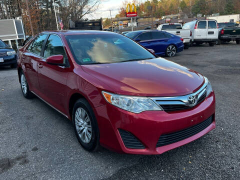 2013 Toyota Camry for sale at J & E AUTOMALL in Pelham NH