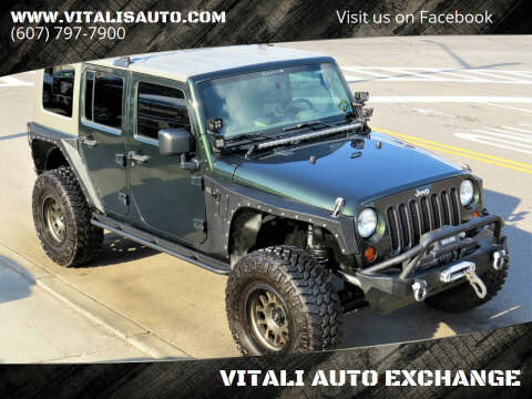 2010 Jeep Wrangler Unlimited for sale at VITALI AUTO EXCHANGE in Johnson City NY