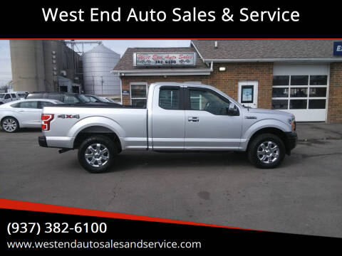 2018 Ford F-150 for sale at West End Auto Sales & Service in Wilmington OH