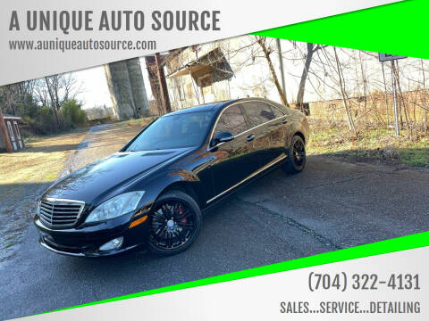 2007 Mercedes-Benz S-Class for sale at A UNIQUE AUTO SOURCE in Albemarle NC