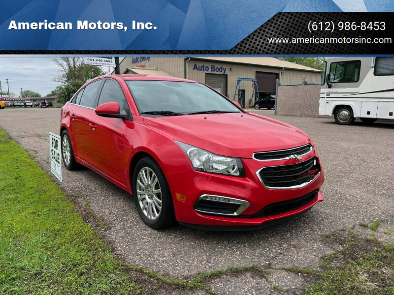 2016 Chevrolet Cruze Limited for sale at American Motors, Inc. in Farmington MN