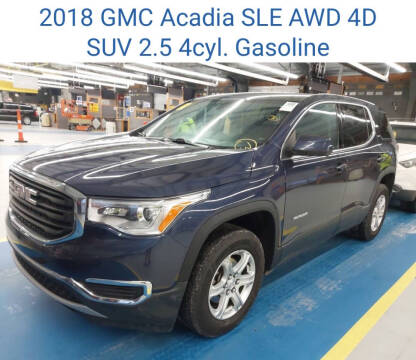 2018 GMC Acadia for sale at Bill Cooks Auto in Elmira Heights NY