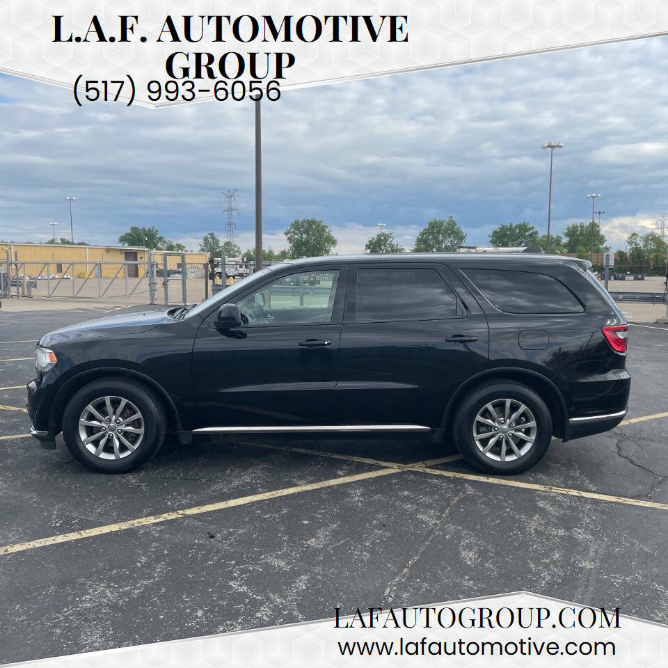 Black 2018 Dodge Durango SXT Plus SXT Plus 4dr SUV 1