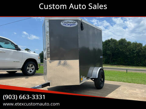 2023 Cargo Mate 4x6 Enclosed Trailer for sale at Custom Auto Sales - TRAILERS in Longview TX