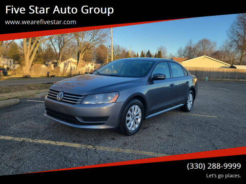 2013 Volkswagen Passat for sale at Five Star Auto Group in North Canton OH