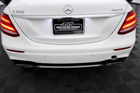 2018 Mercedes-Benz E-Class E 300 4MATIC