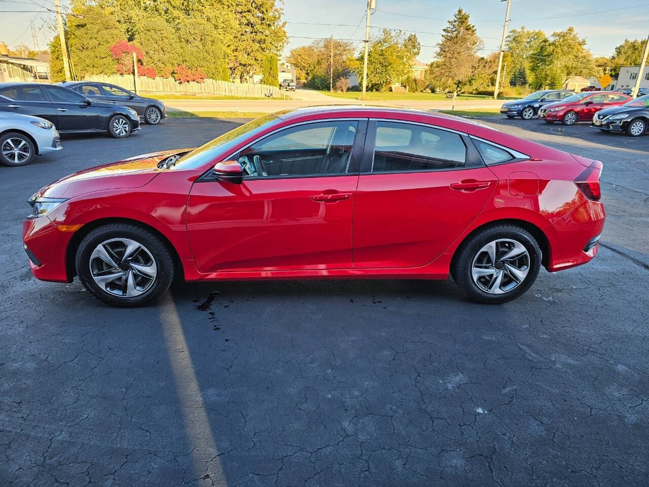 2021 Honda Civic for sale at Autospot LLC in Caledonia, WI