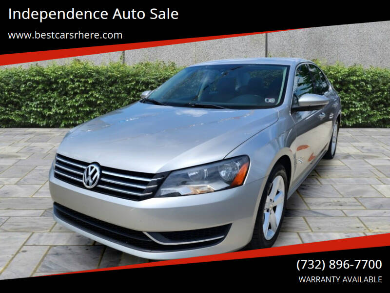 2012 Volkswagen Passat for sale at Independence Auto Sale in Bordentown NJ