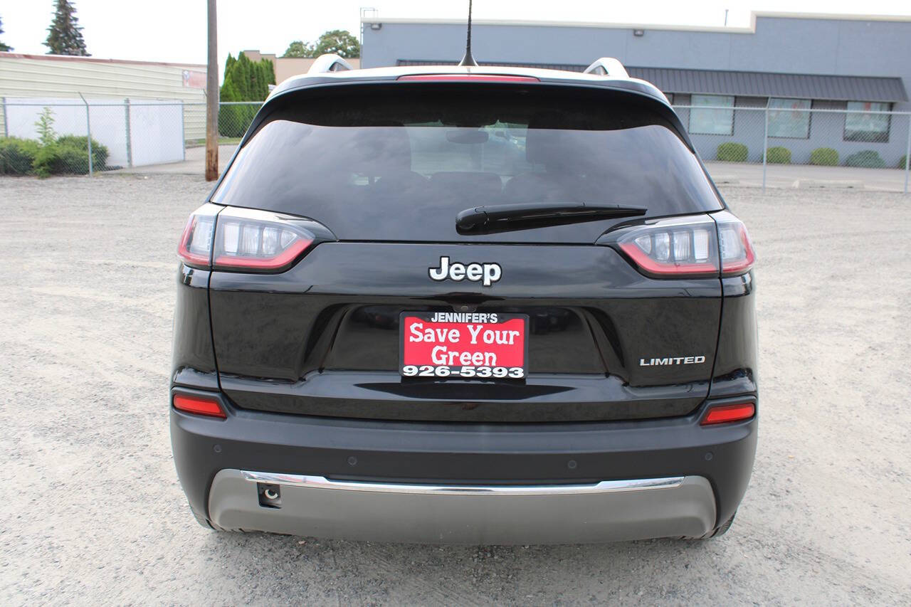 2020 Jeep Cherokee for sale at Jennifer's Auto Sales & Service in Spokane Valley, WA