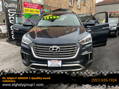 2017 Hyundai Santa Fe for sale at EL GHALY GROUP 1 Quality used vehicles in Jersey City NJ