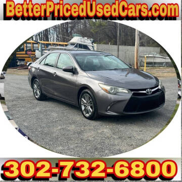 2015 Toyota Camry for sale at Better Priced Used Cars in Frankford DE