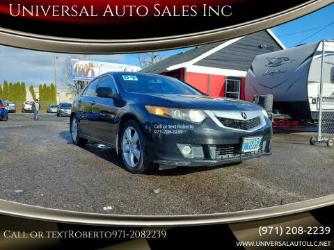 2009 Acura TSX for sale at Universal Auto Sales Inc in Salem OR