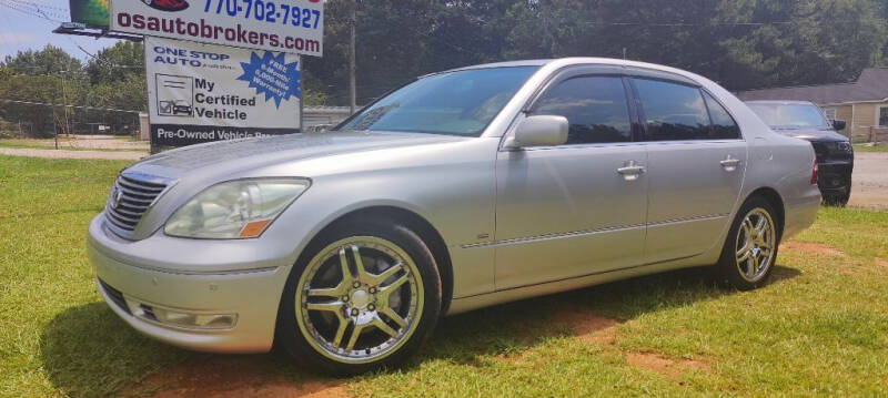 2004 Lexus LS 430 for sale at One Stop Auto LLC in Hiram GA