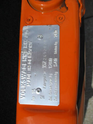 1972 Volkswagen Beetle Convertible